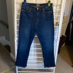 Mother The Insider Ankle Sweet Lime 34